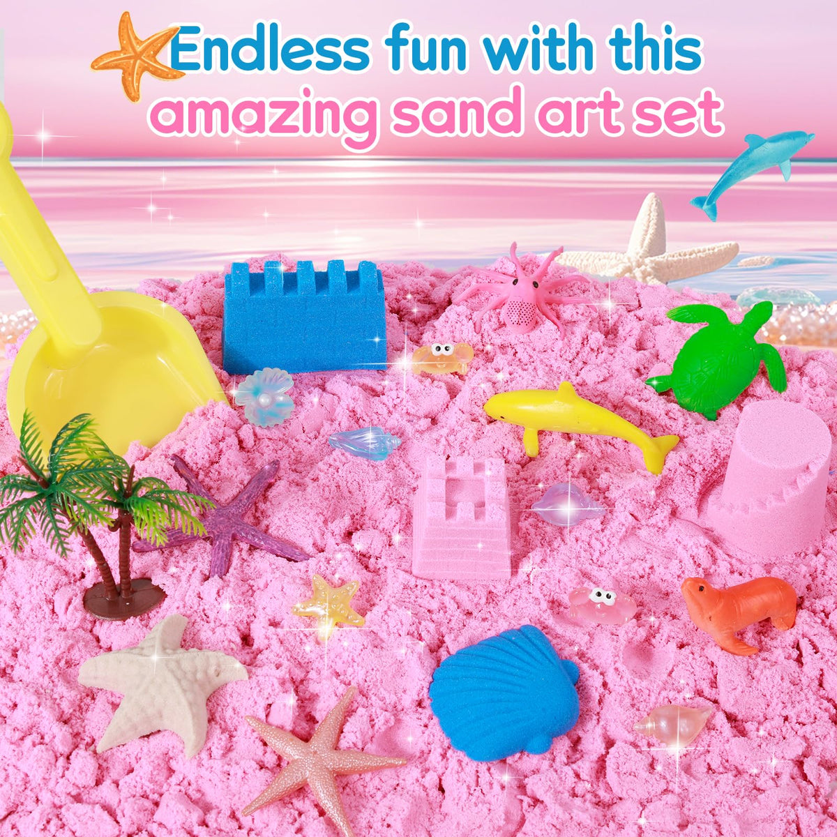 Mikiwon educational sandbox toys boost early learning through play