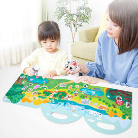 MIKNEKE Jelly Sticker Book durable surface resists tears and spills
