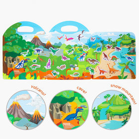 MIKNEKE Jelly Sticker Book safety materials ensure non-toxic, family-friendly use