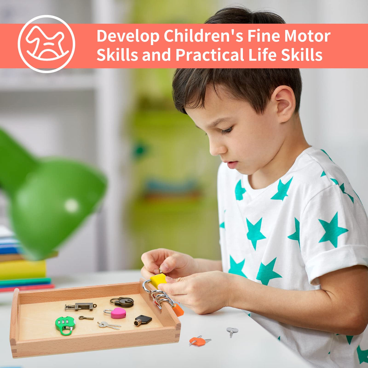 MIKNEKE locks and keys build practical life skills safely
