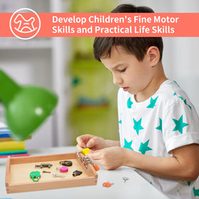 MIKNEKE locks and keys build practical life skills safely
