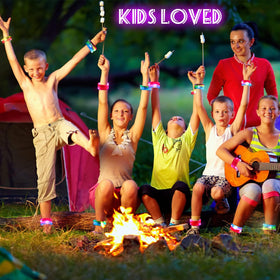 Mikulala glow bracelet purple offers playful glow for evening activities