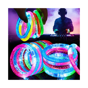 Mikulala glow stick bracelet in six colors for vibrant nighttime events