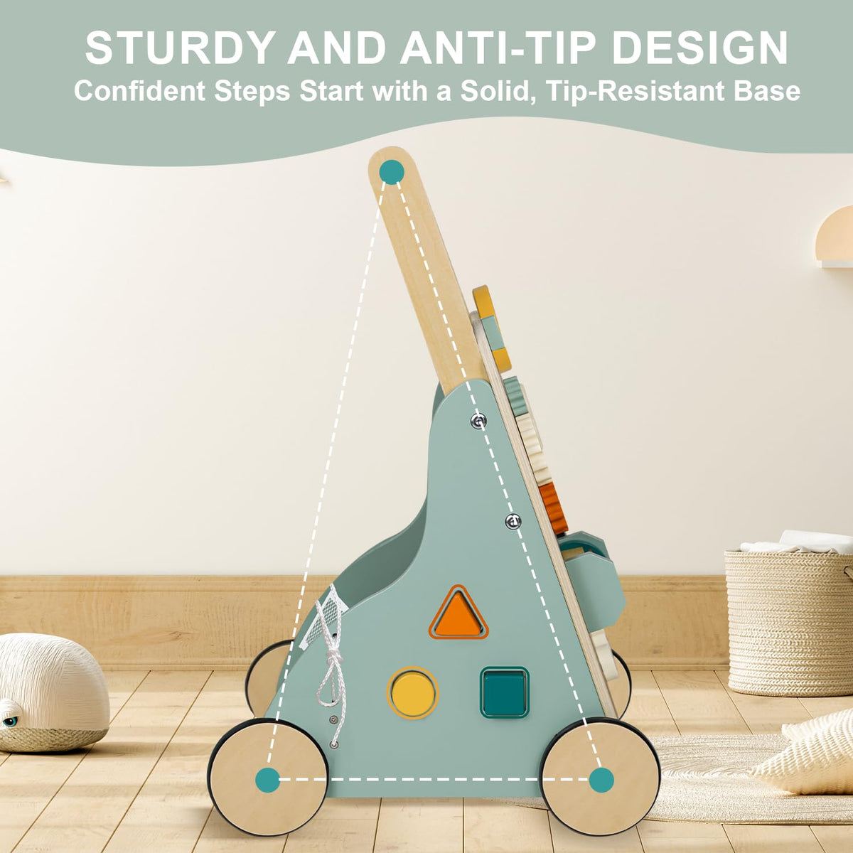 MILEFUN gears and radar spinners boost fine motor exploration.