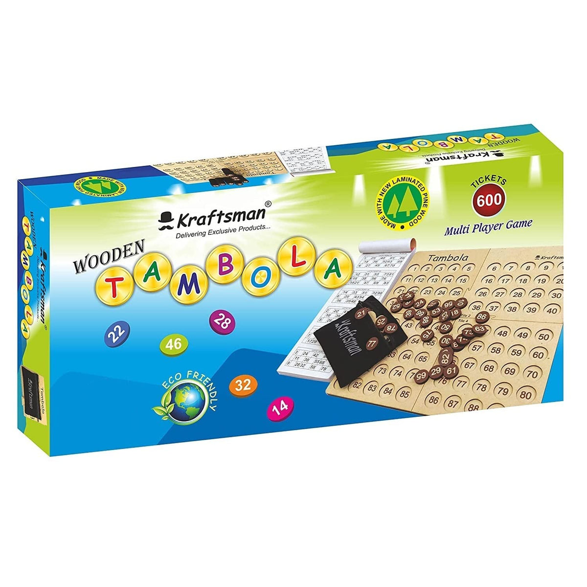 MilesMagic 600-ticket Tambola pack for many rounds at gatherings.