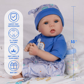 Milidool hand-painted facial details enhance lifelike charm