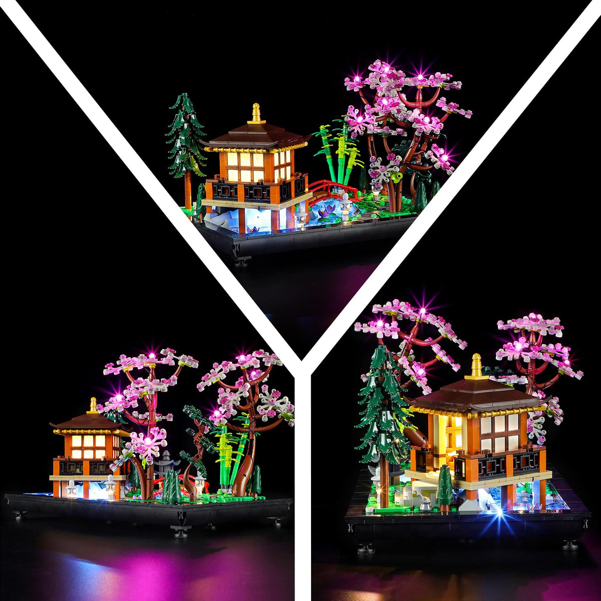 Mililier LED Light Kit for 10315 Icons Tranquil Garden handcrafted components ensure durable feel