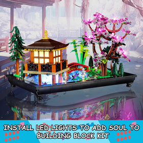 Mililier LED Light Kit for LEGO 10315 Icons Tranquil Garden installation instructions video