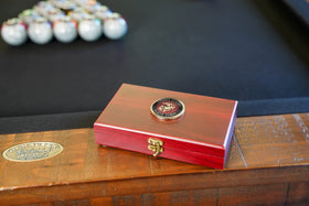 Military Gift Shop ega-dice-translucent dice catching light during play