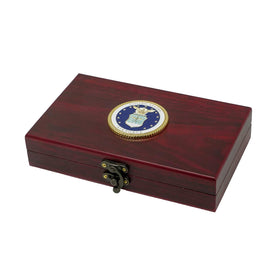Military Gift Shop USAF rank insignia cards display ranks from Airman to Brigadier General