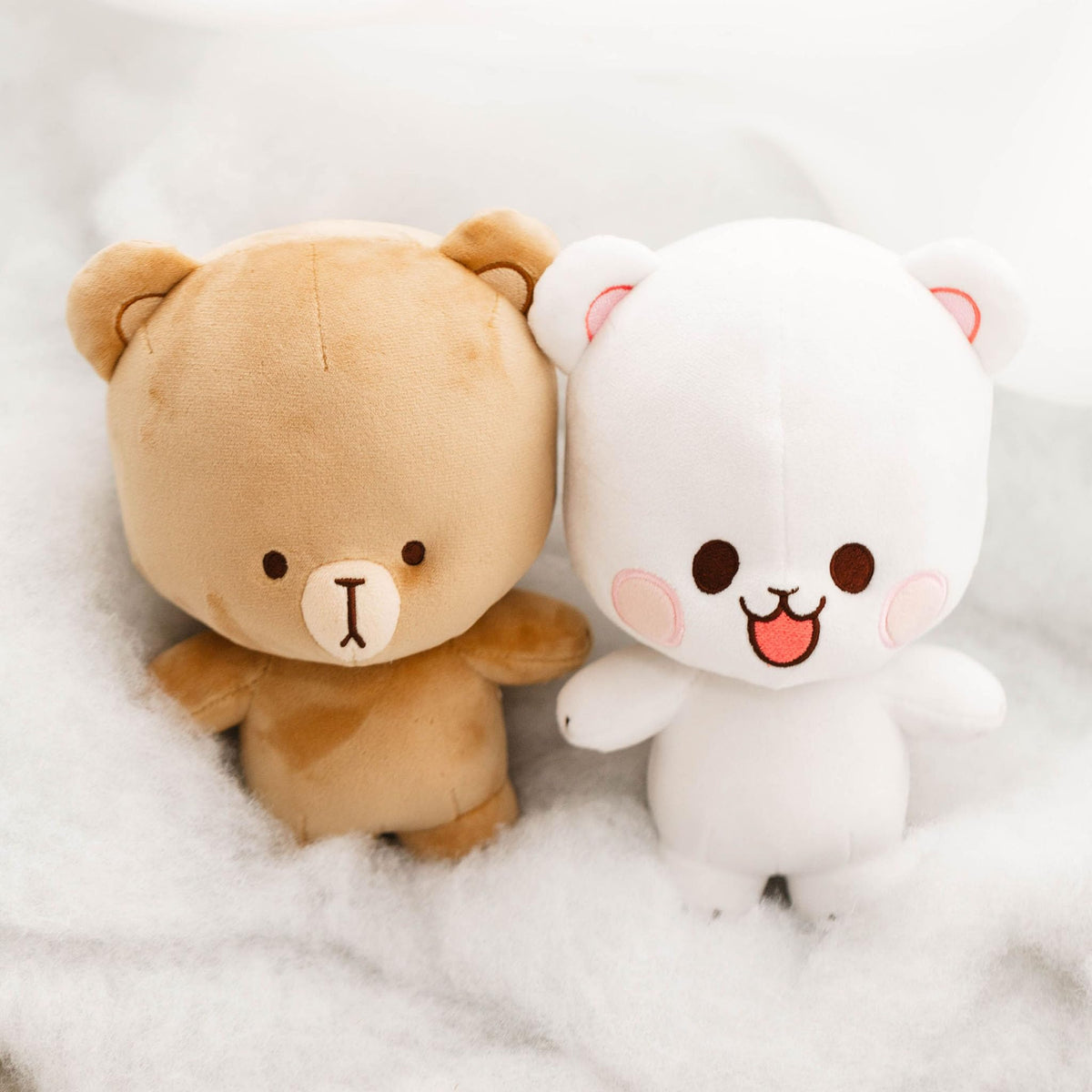 Milkmochabear soft velvet plush close-up highlighting cuddly comfort for all ages