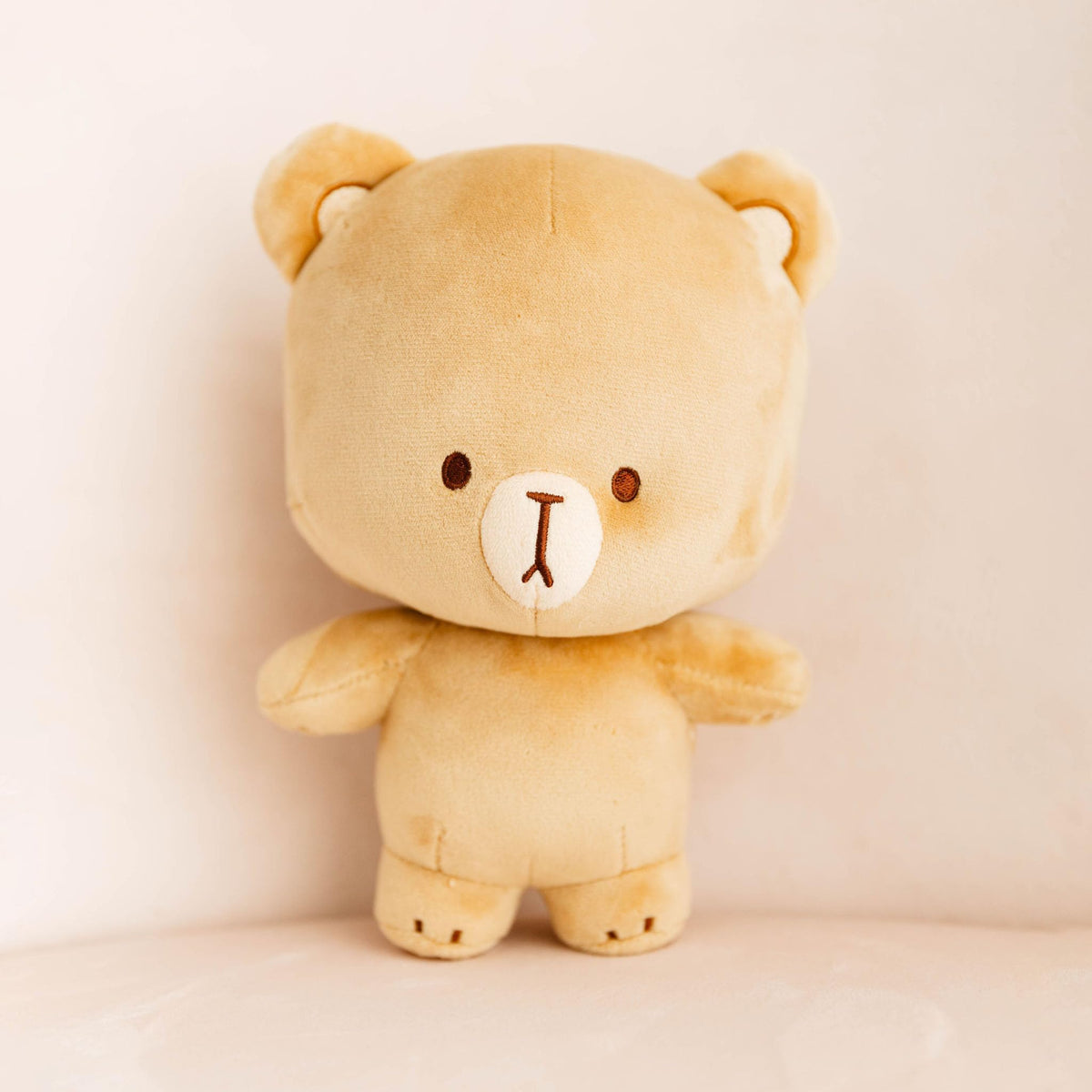Milkmochabear travel-size plush ideal for on-the-go cuddles and adventures