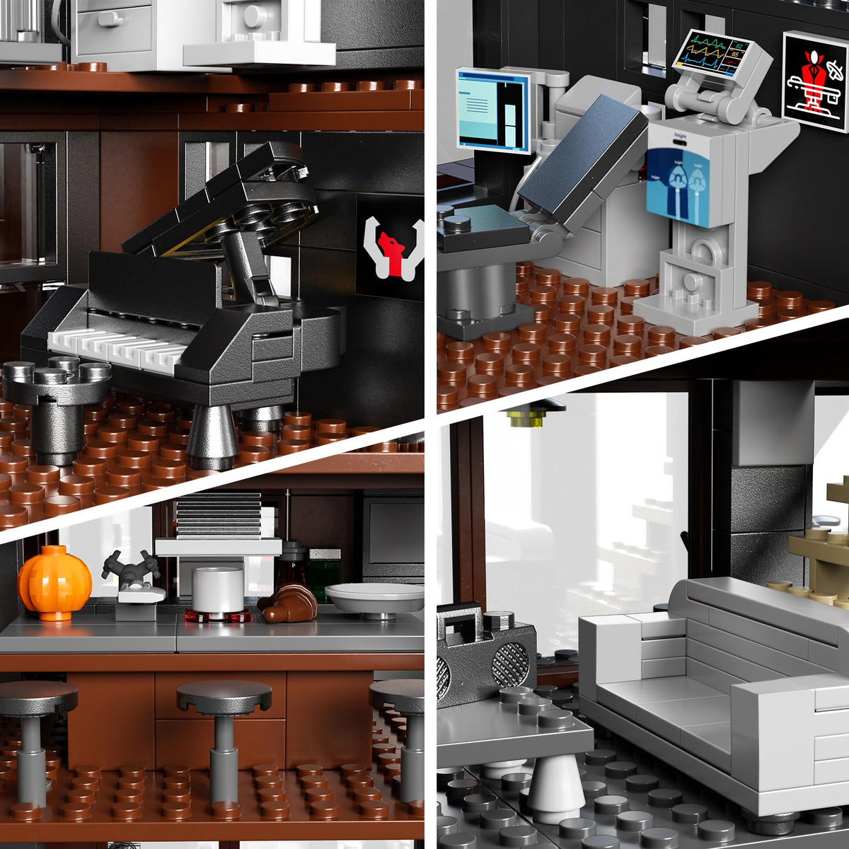 Millionspring ABS material building blocks feel sturdy and durable during assembly