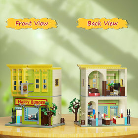 Millionspring LEGO-compatible building blocks for flexible play.