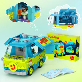 Millionspring mystery van building steps guide creative kids through assembly