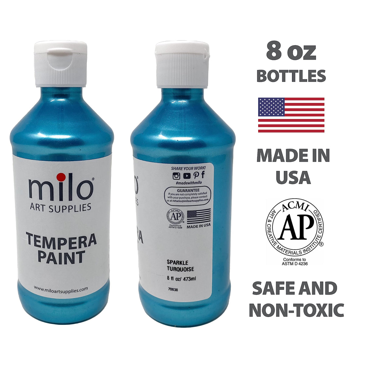 Milo classroom art session with washable formula for simple cleanup