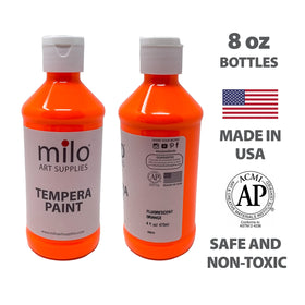 Milo fluorescent green bottle creates vivid classroom glow effects