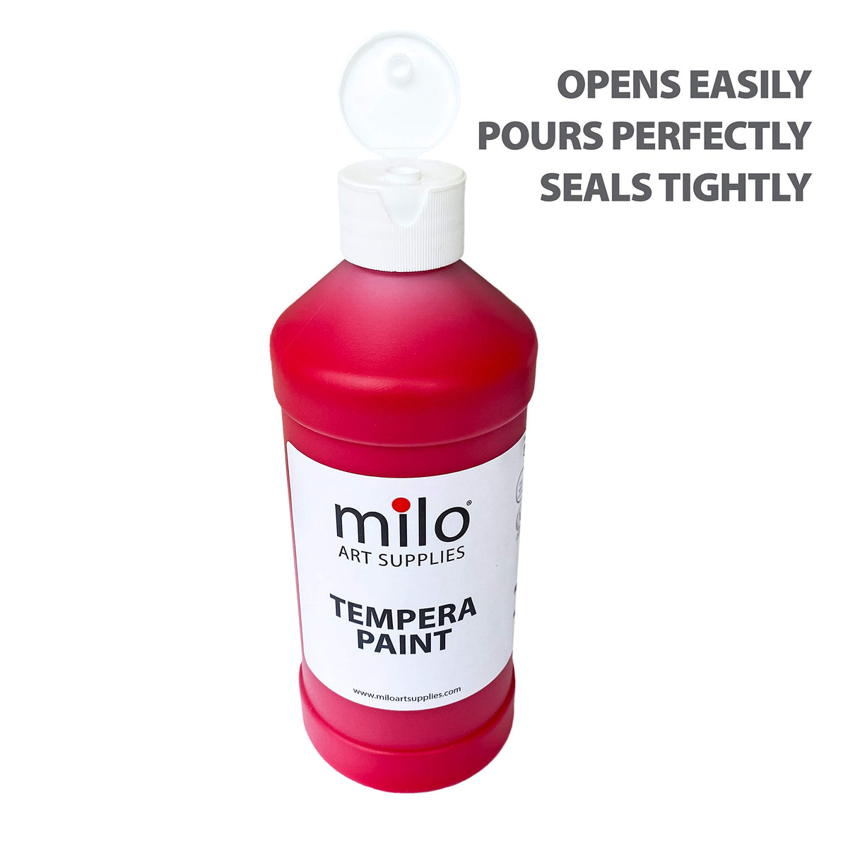 Milo classroom art setup featuring the eight-color palette for arts and crafts