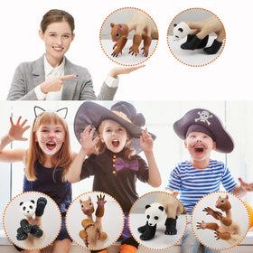 MIMIDOU Shiba Inu finger puppet enhances imaginative interaction.