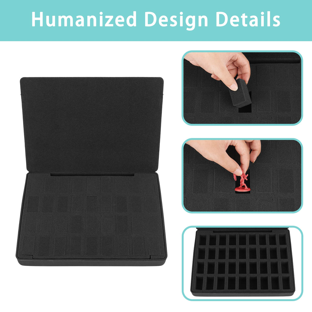 Minahao carrying case in use demonstrates portable, travel-friendly protection.