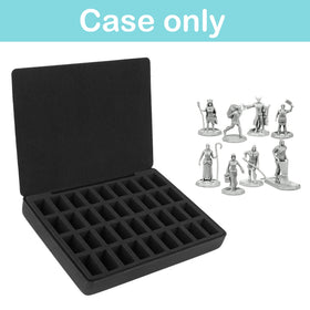 Minahao foam layer close-up highlights pre-cut slots for 25–28mm minis.