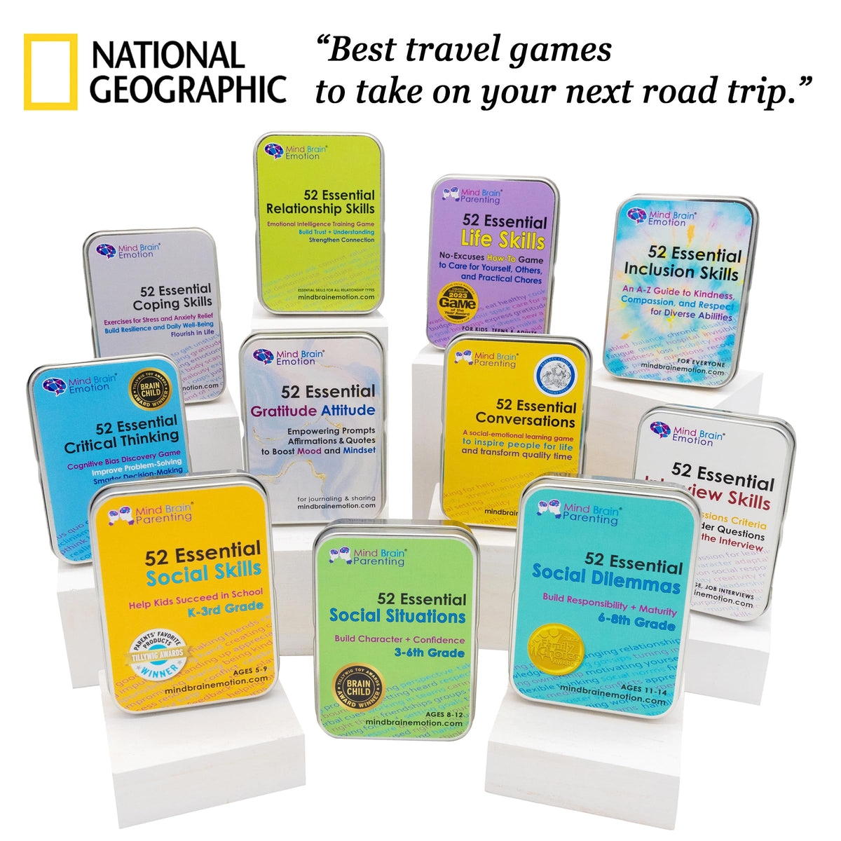 Award-winning Mind Brain Emotion deck recognized for classroom and home use
