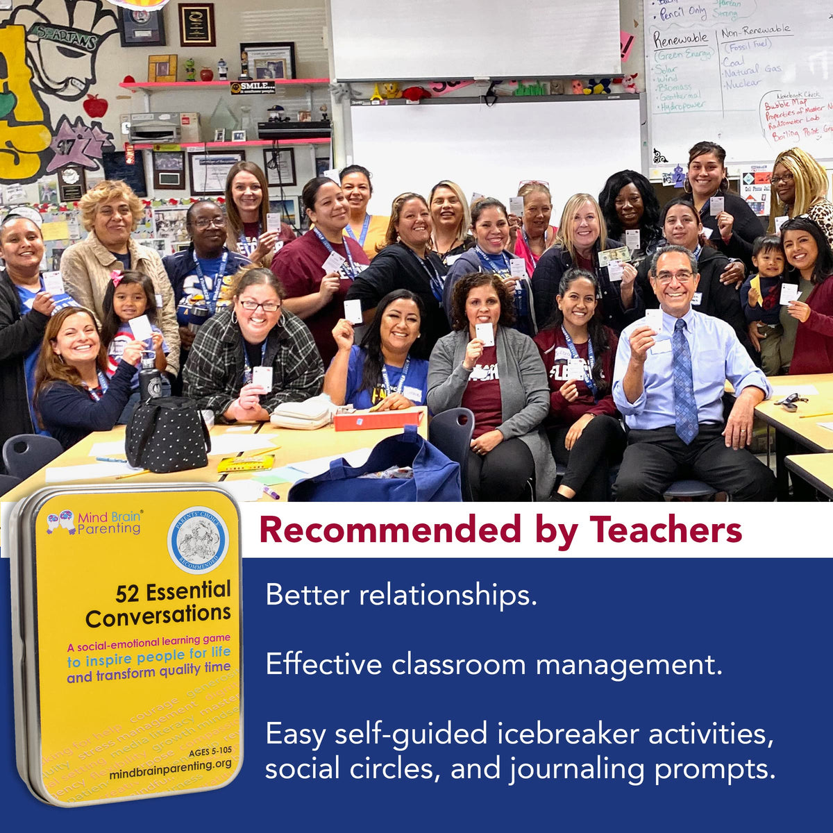 Classroom activity set from Mind Brain Emotion supports structured SEL lessons