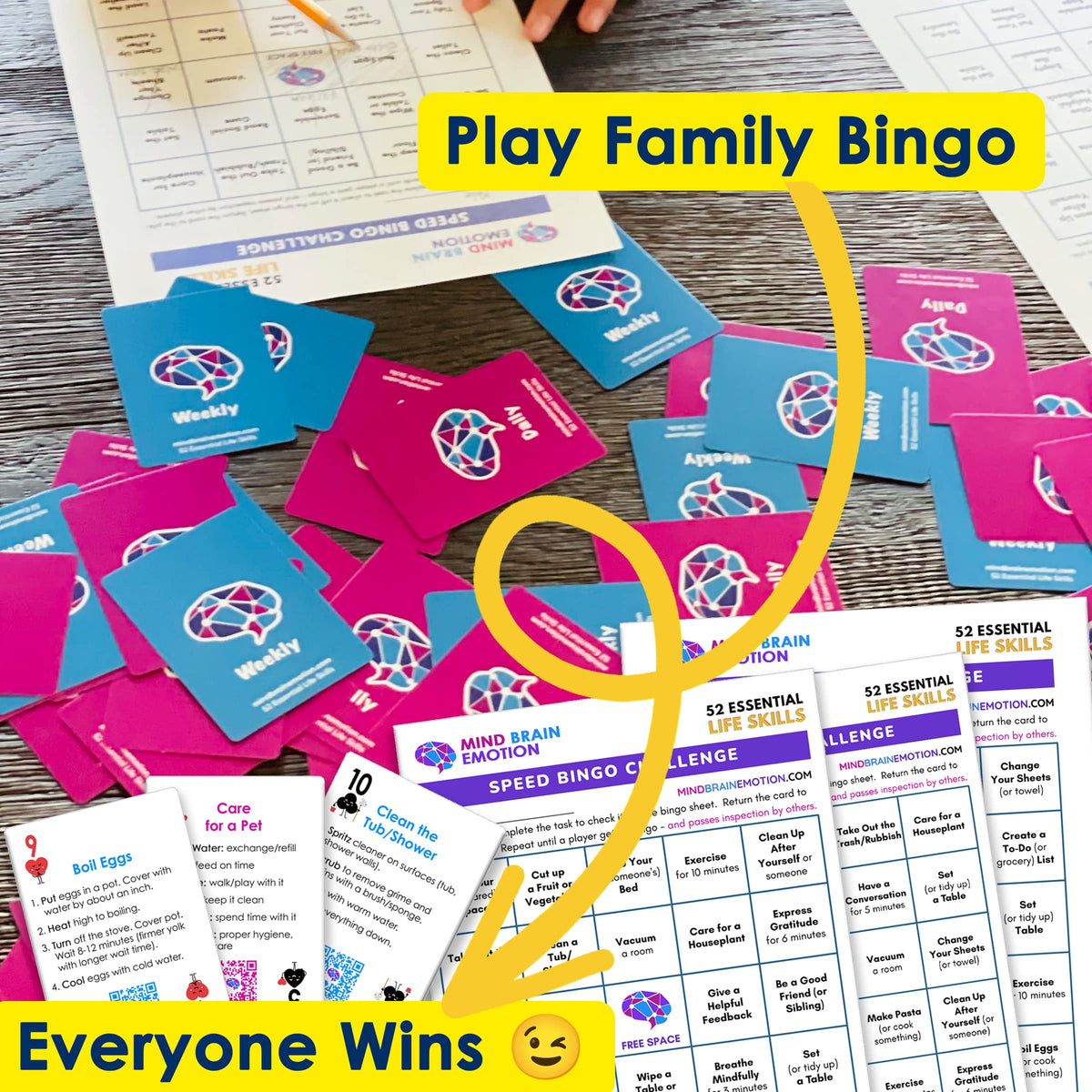Mind Brain Emotion reward-points-system visualizes motivation and positive behavior.