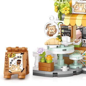 MindBox City Cafe bricks are easy to assemble and disassemble.