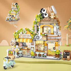 MindBox City Cafe interior layout for creative building.