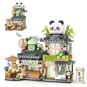 MindBox City Tea House open-close bricks spark imaginative play and spatial skills.