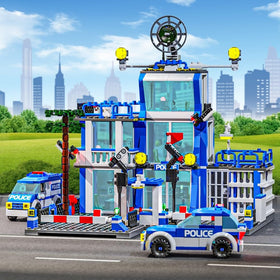 MindBox police centre and prison blocks—engaging scene for role-play adventures.