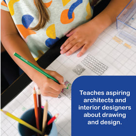 MindWare Art-CHITECT wall and roof pieces support creative structure building