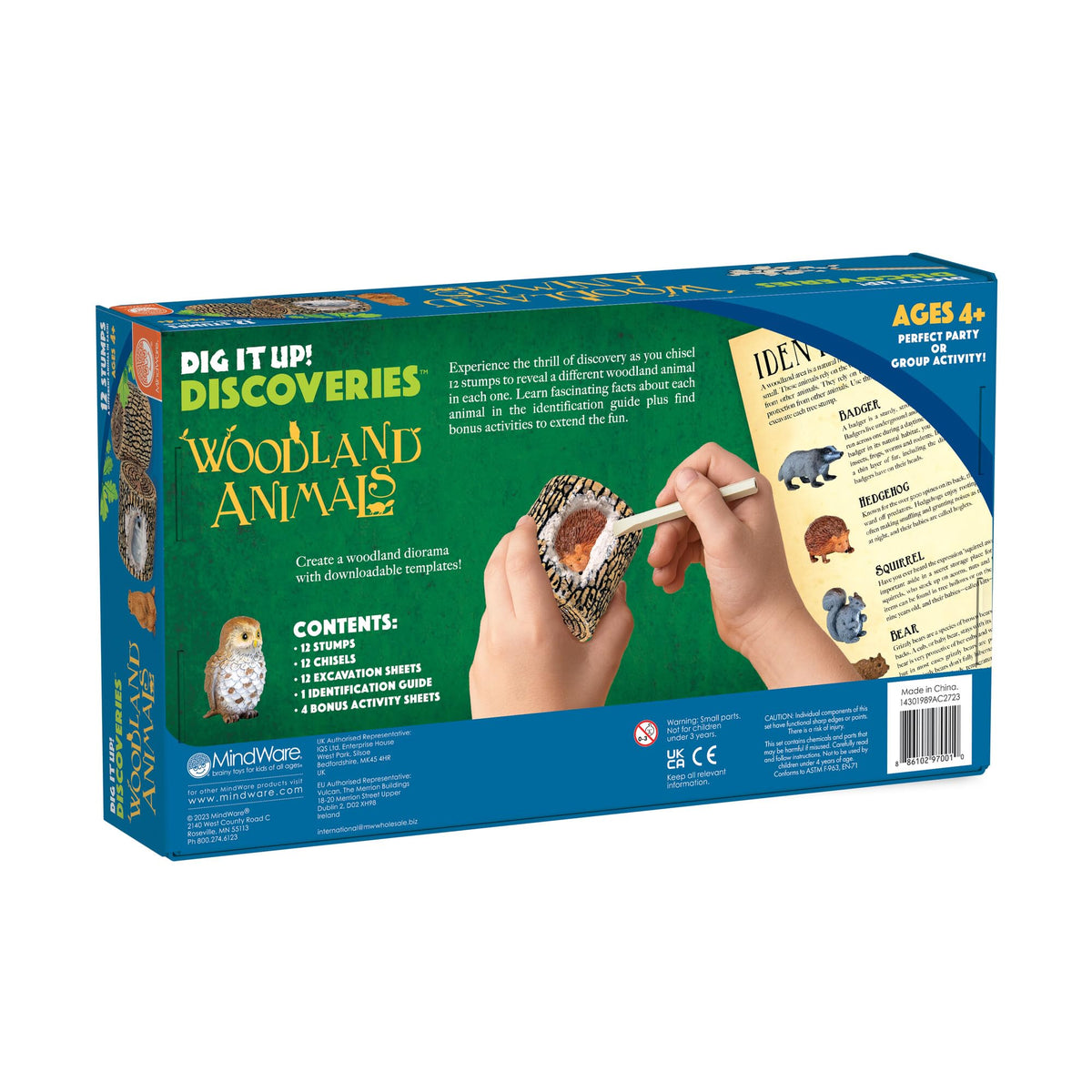 MindWare Dig It Up woodland adventure kit creates memorable at-home or classroom experiences.