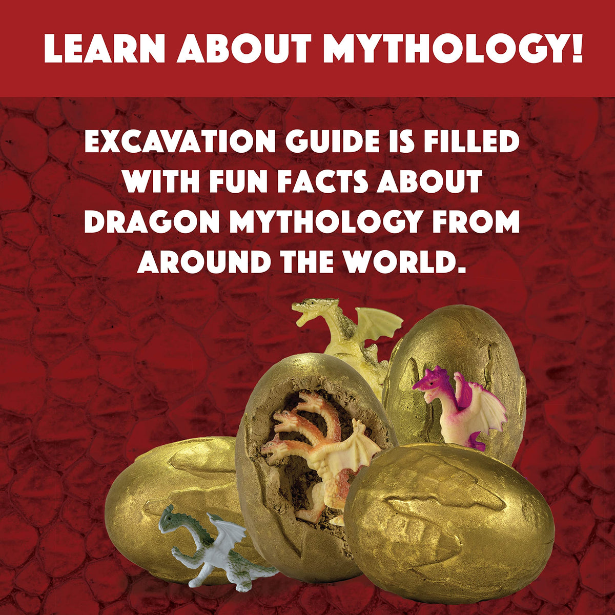 MindWare Dig It Up Dragon Eggs ready for classroom or home group activities