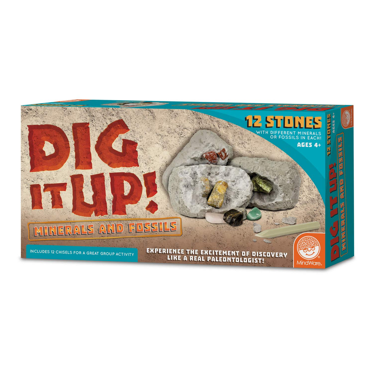 MindWare Dig It Up! Fossils & Minerals classroom or party-friendly science activity.