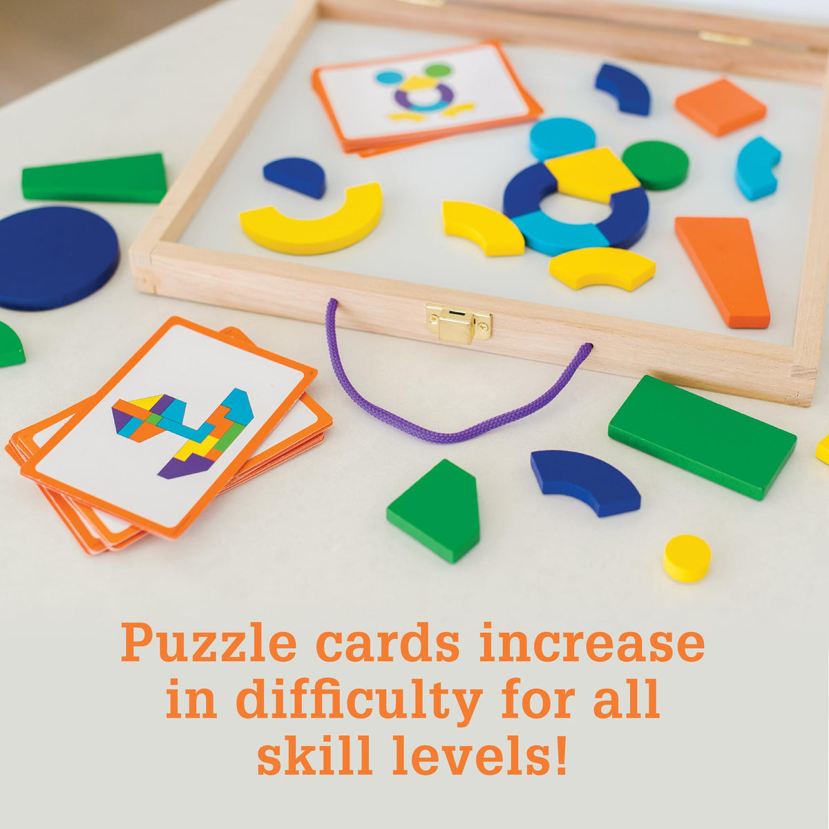 Animal-pattern puzzle created with MindWare magnets
