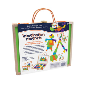 Group play with MindWare magnets in classroom or home