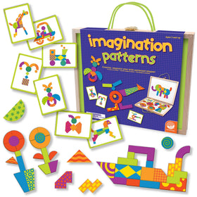 MindWare Imagination Patterns board boosts hands on pattern building for kids