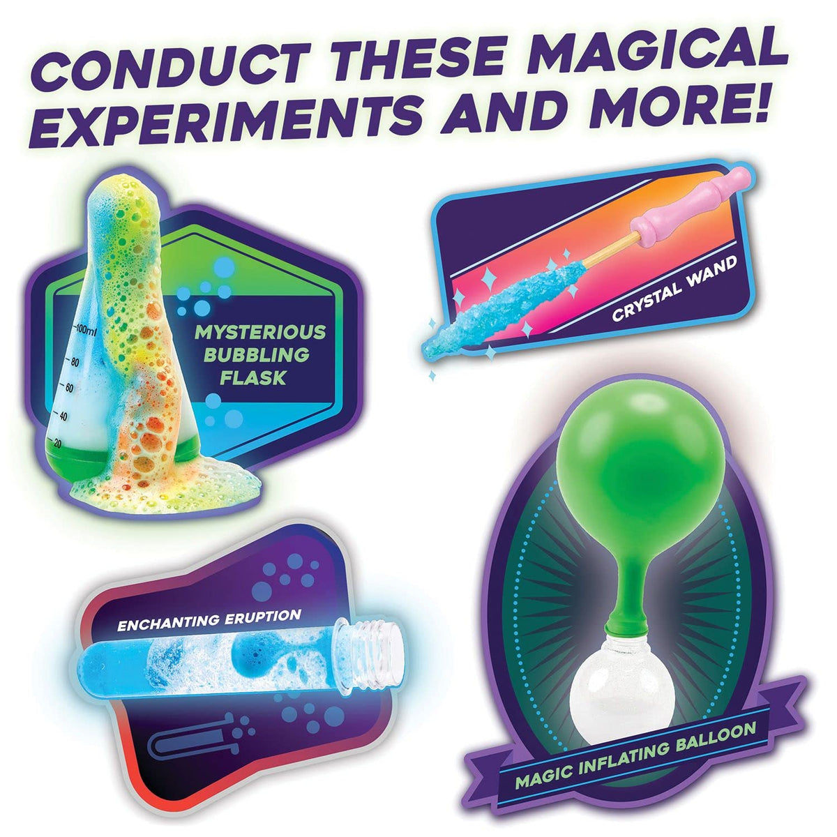 MindWare Junior Science Academy magic potion wand enables crystal growth experiments at home.