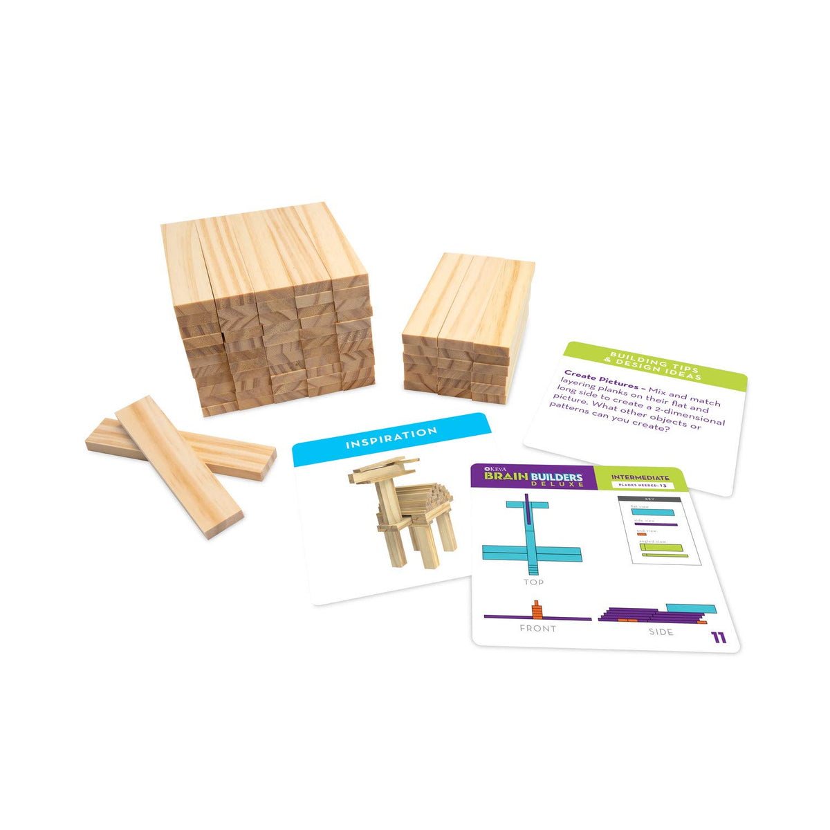 MindWare Keva Brain Builders swan model turning ideas into sculpture