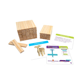 MindWare Keva Brain Builders swan model turning ideas into sculpture