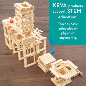 MindWare KEVA Contraptions idea book with starter projects