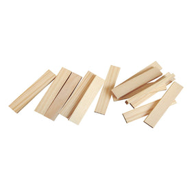 MindWare KEVA Structures canvas storage bag: easy cleanup and transport after playtime.