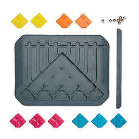 MindWare Marble Circuit Puzzle instruction sheet guides setup and play.