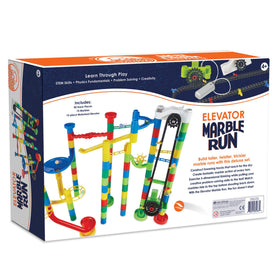 MindWare Marble Run assembly setup ready for a towering course