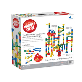 MindWare Marble Run kids playing shows collaborative play and shared problem-solving through building.