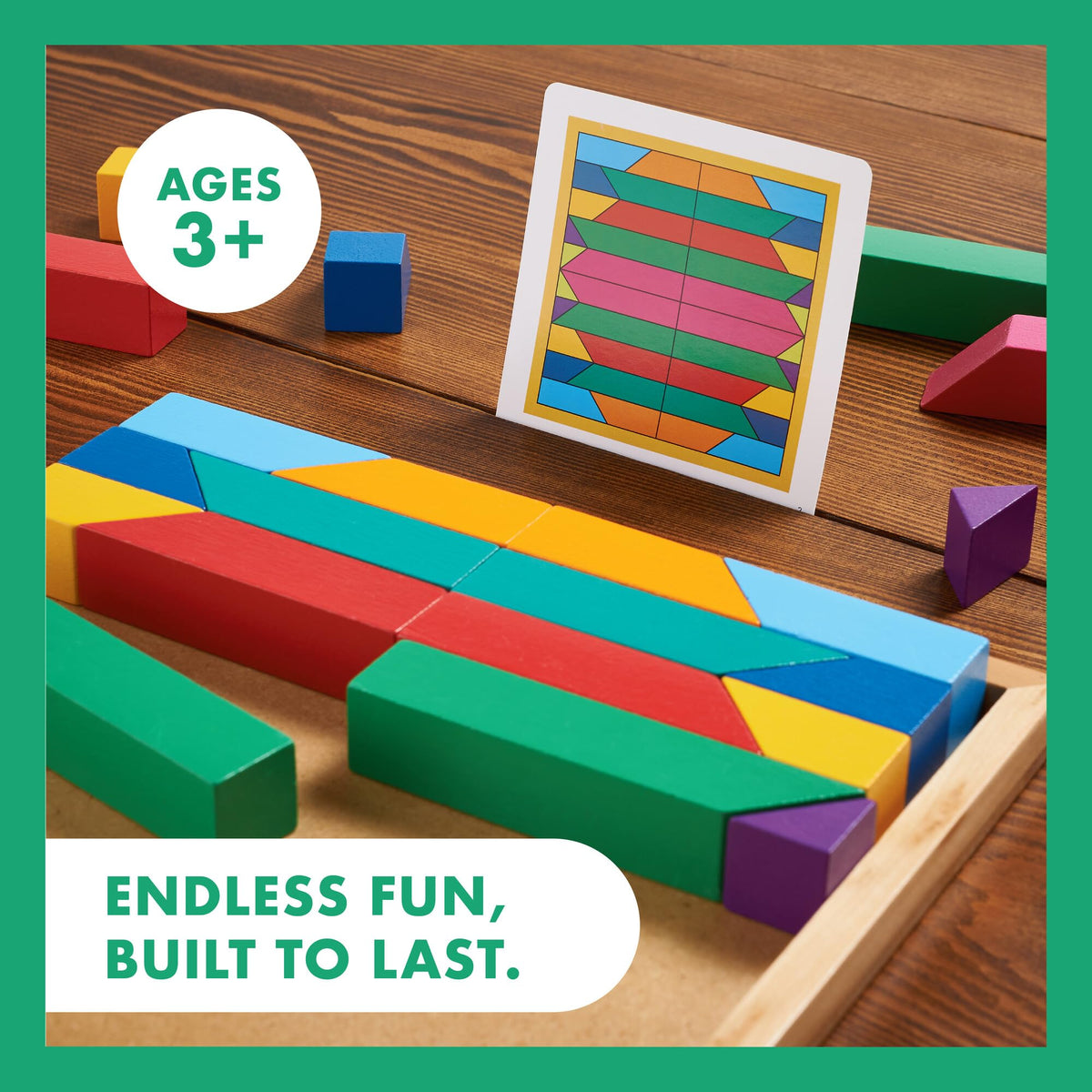 MindWare Pattern Play free-form designs for personal creativity.