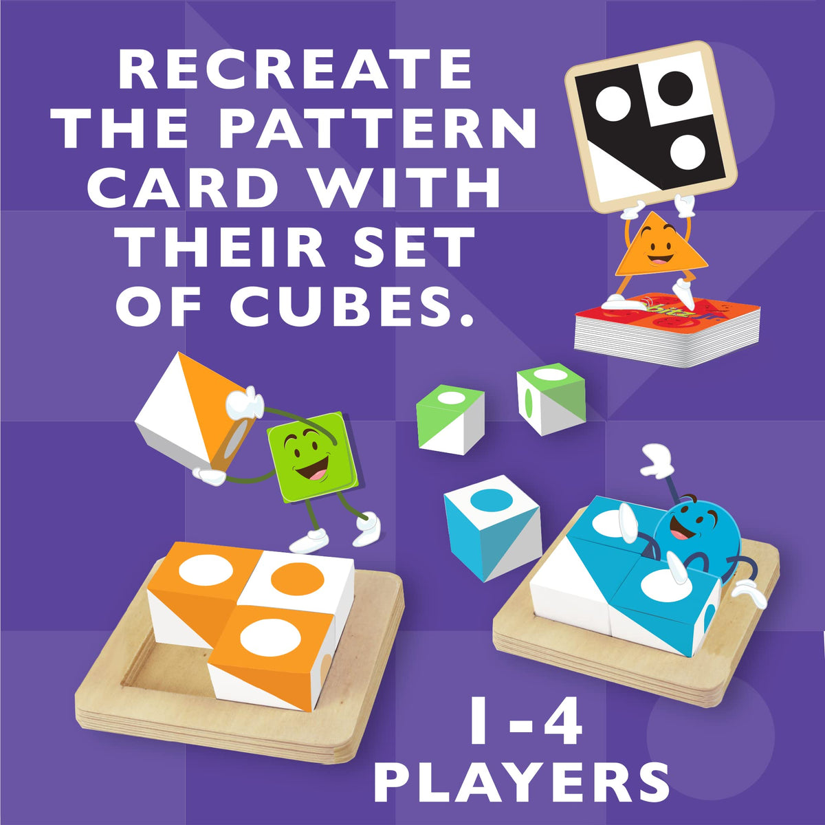 MindWare Q-bitz Jr. wooden trays help organize pieces for smooth play.