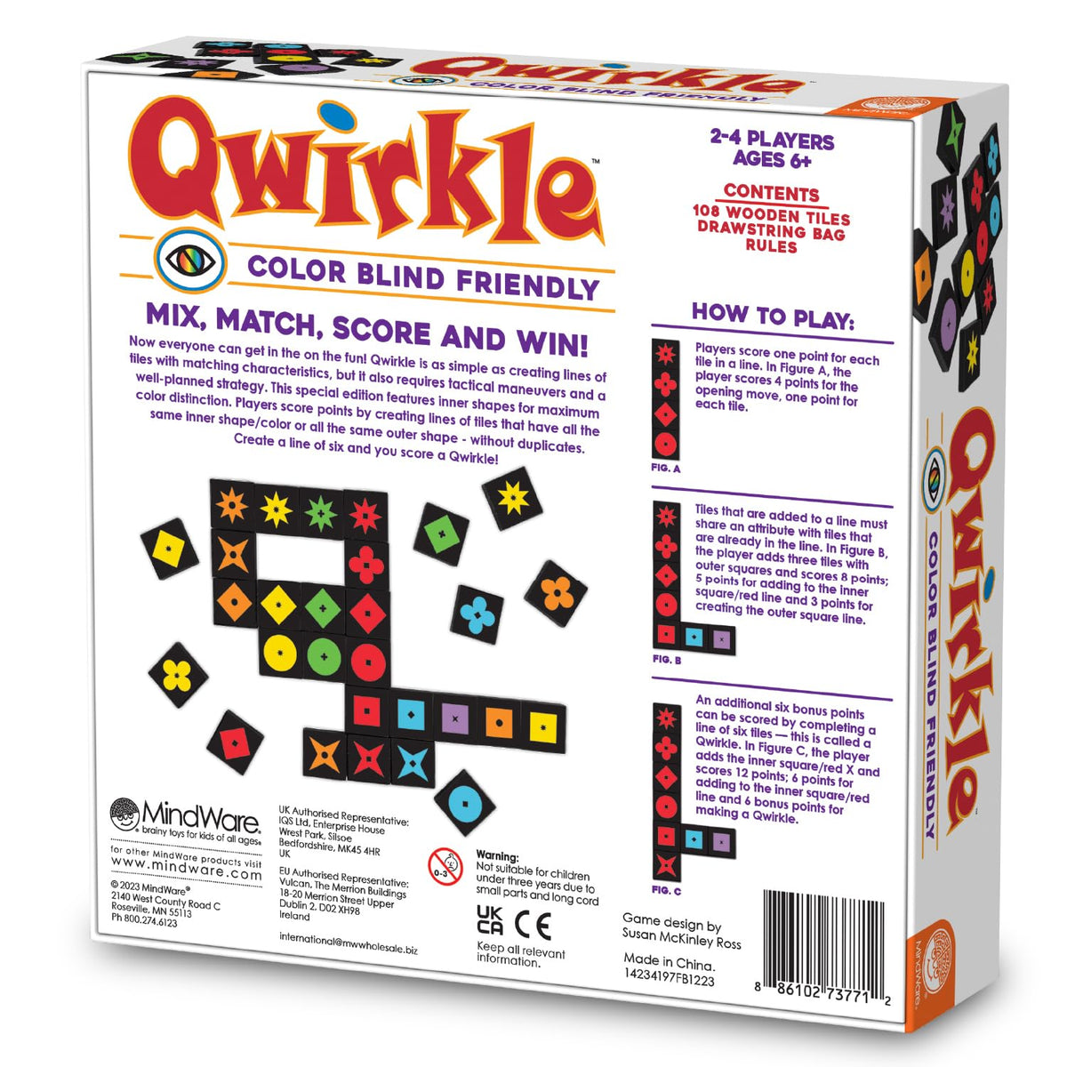 MindWare Qwirkle family game night brings kids and adults together for fun.